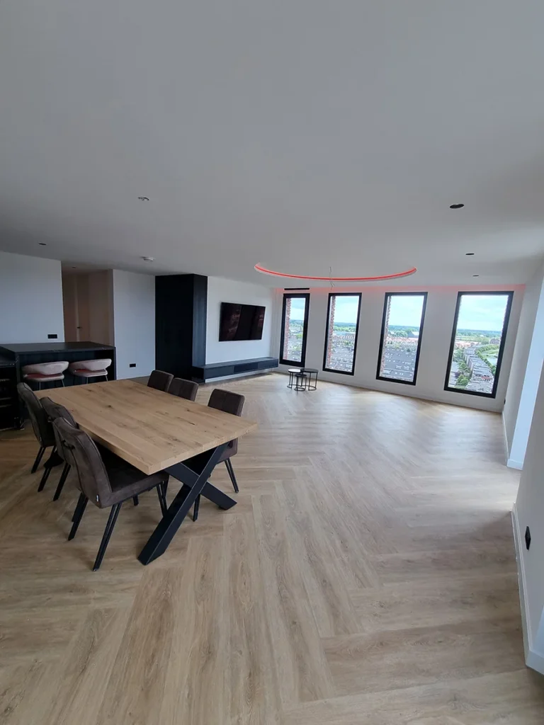 Latex Spuiten Uithoorn - Appartement 1 - latens spuiten - stucwerk